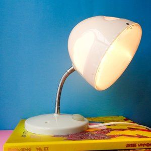 White IKEA Skojig Cloud Desk Table Lamp